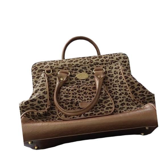 Taraina Tarantino Leopard Handbag - Picture 3 of 11
